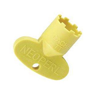 clé de service de cache Neoperl 09915046 TT / M 16,5x1, jaune, pour l&#39;installation du régulateur de jet
