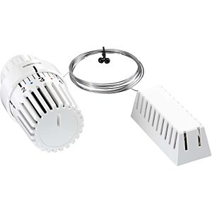 Oventrop Uni LD thermostat 1011685 7-28 degrees C, with zero position, capillary tube 2 m, remote sensor, white