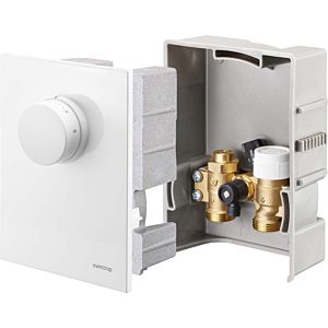 Oventrop Unibox thermostat d&#39;ambiance 1022724 blanc, avec bypass