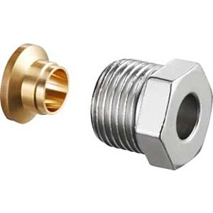 Oventrop Ofix CEP compression fitting 1027152 nickel-plated brass, G 3 / 8x12mm, for IT