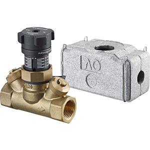 Oventrop balancing valve Hycocon VTZ 1061704, DN15, 1/2&quot; internal thread, incl. insulation