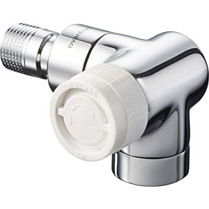 Oventrop series E thermostatic valve 1163433 angled corner, right, stepless presetting, DN 15, brass, anthracite