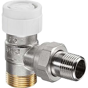Oventrop series AV 9 thermostatic valve 1183747 G 3/4 AGxR 2000 / 2, corner, nickel-plated brass