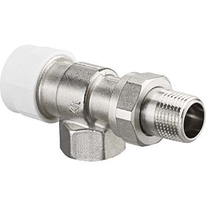 Oventrop series AV 9 return thermostatic valve 1183794 DN 15, axial, nickel-plated brass, stepless presetting
