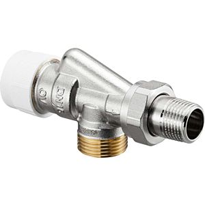Oventrop series AV 9 flow thermostatic valve 1183942 G 3/4 AGxR 2000 / 2, axial, nickel-plated brass
