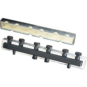 Oventrop distribution bar 1351582 for 2 heating circuits DN 25, DN 25, steel, with insulation