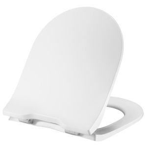 Pressalit Objecta D Pro WC seat 998011-DH4999 white polygiene, combination hinge DH4, Stainless Steel , with cover, standard