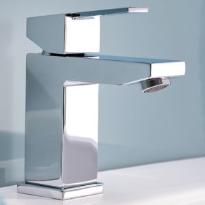Grohe Sail Cube chrome, S-Size, with pop-up waste