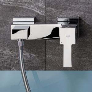 Grohe Sail Cube shower fitting 23437000 exposed, chrome