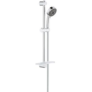 Grohe Vitalio Comfort 100 shower set 26098000 chrome, shower bar 600mm, hand shower 4 jet types