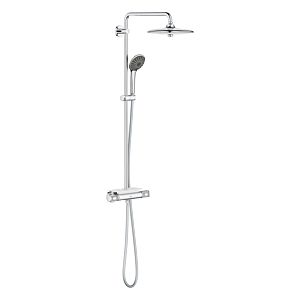 Grohe Vitalio Joy 260 shower system 26403002 with thermostat, chrome, wall mounting