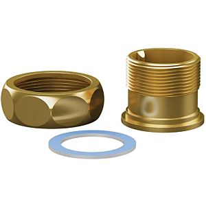 Reflex Longtherm connection screw connection 6762100 G 3/4 x R 1/2, with external thread, set, brass