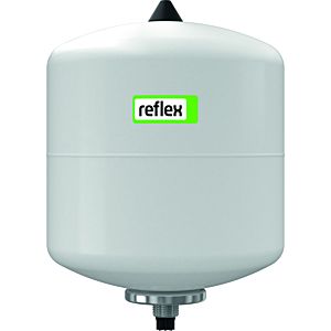 Reflex membrane pressure expansion vessel 7307900 refix 18 DD, 18 liters, process water, incl. T-piece