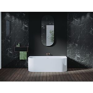 Riho Devotion back2wall wall-mounted bathtub B096001005 white, 180x84cm, without filling function, with paneling