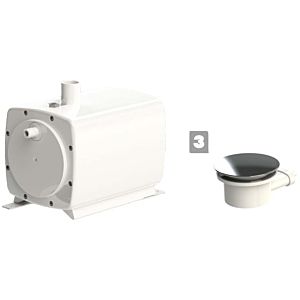 SFA SaniFloor waste water lifting station 0051P for extra-flat shower tray, total height 57 mm, white