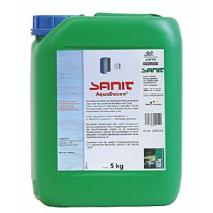 Sanit AquaDecon hand hygiene 3384 5 litre canister