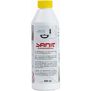 Sanit ArmaturenGlanz 3011 500 ml, Flasche, gegen Kalk- und Rostbeläge