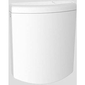 Sanit Bonito Duo cistern 91A04010099 white, with angle valve, 2-quantity actuation