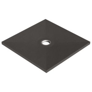 Schedel Multistar plan shower element SKR32014 100 x 100 x 4.5 cm, square, drain in the middle