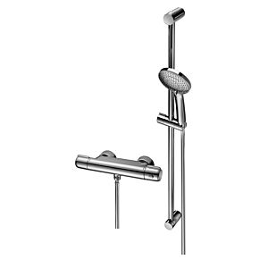 Schell Modus MD-T shower fitting 021860699 with shower set, ThermoProtect thermostat