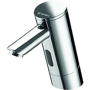 Schell Puris e electronic basin mixer 012250699 chrome-plated, battery operation, for cold water, spout 140mm