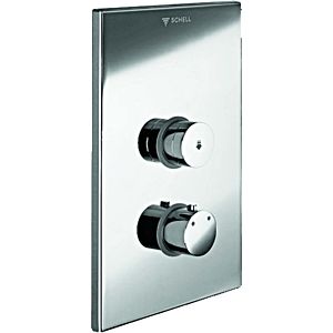 Linus Schell stainless steel front plate, self-closing thermostat