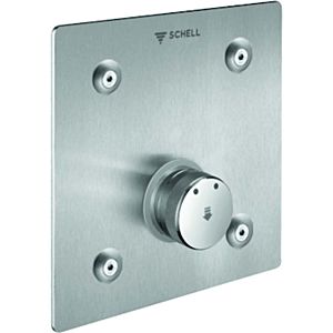 Schell Linus 019022899 front panel Stainless Steel , self-closing, for mixed water