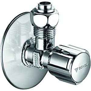 Schell Comfort regulating angle valve 050330699 DN 10, G 3/8 union nut, adjustable screw connection, chrome-plated