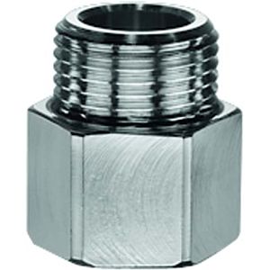 Schell Comfort flow limiter 065520699 flow rate 9 l / min, G 3/8 female thread x G 3/8 male thread, DN 10, chrome-plated