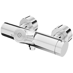 Schell Vitus -mounted shower fitting 002160699 CVD, battery operation, mixed water, chrome-plated