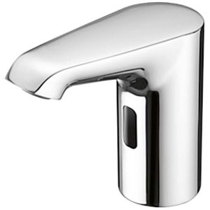 Schell Xeris E Electronic basin mixer 002240699 chrome-plated, mains operation, for cold water, with concealed power supply