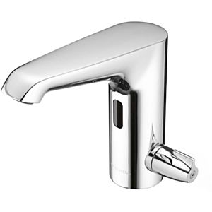 Schell Xeris E-T electronic basin mixer 002340699 chrome-plated, mains operation, for mixed water, with concealed power supply