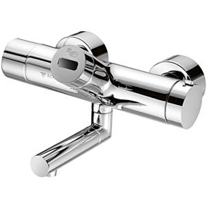 Schell Vitus wall-washbasin thermostat 016550699 210 mm, chrome-plated, battery-operated, disinfection