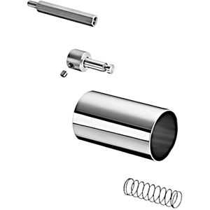Schell extension set 018730699 50 mm, pre-mixed water, chrome-plated