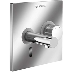 Schell Linus 019290699 brass front plate, with 170 mm spout, infrared Sensor electronics, mixed water, battery operation