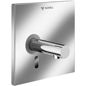 Schell Linus 019380699 front plate brass, with 170 mm spout, infrared Sensor electronics, cold water, battery operation