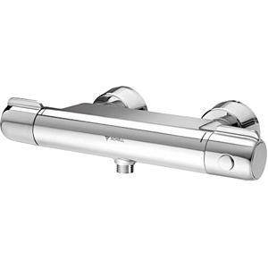 Schell Modus MD-T shower fitting 021850699 surface-mounted, shower connection below, ThermoProtect, mixed water, chrome-plated