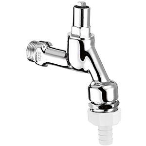Schell outlet valve 034230699 G 2000 / 2 AG, chrome-plated, safety 2000