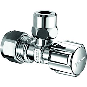 Schell Comfort regulating angle valve 050390699 Ø 12 mm G 3/8 AG, with regulating function, chrome-plated