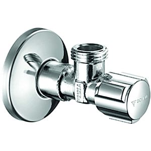 Schell Comfort regulating angle valve 052170699 G 2000 / 2 AG x G 2000 / 2 AG, with regulating function, chrome-plated