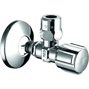Schell Quick regulating angle valve 053040699 plug-in technology, with regulating function, chrome-plated