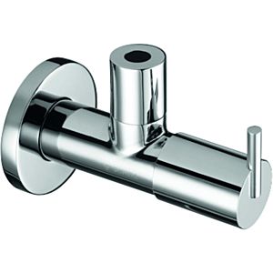 Schell Puris design angle valve 053110699 G 2000 / 2 AG x G 3/8 AG, chrome-plated