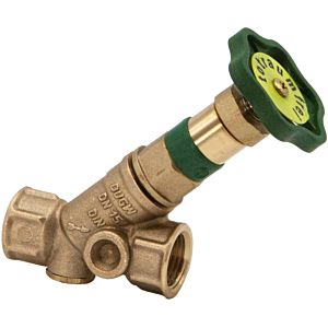 Schlösser KFR valve 0016251500001 DN 15, Rp 2000 / 2, without draining, non- 2000 spindle