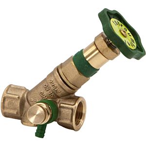 Schlösser KFR valve 0016301500001 DN 15, Rp 2000 / 2, with draining, non- 2000 spindle