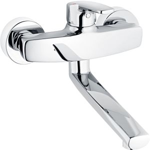 Heinrich Schulte alpha_350 kitchen fitting Z056811-00010 Projection 115 mm, swivelling, chrome-plated