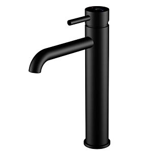 Steinberg Series 100 basin mixer 1001710S projection 170 mm, matt black, height 307mm, without waste set