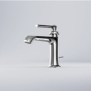 Steinberg Series 350 wash basin mixer 3501000 with drain fitting, chrome