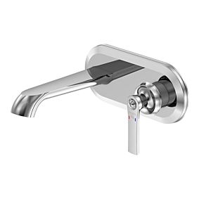 Steinberg Series 350 wall wash basin mixer 35018543 projection 180 mm, chrome