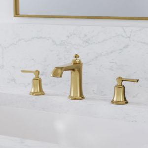 Steinberg Series 350 washbasin mixer 3502000BG with waste set, projection 130mm, brushed gold