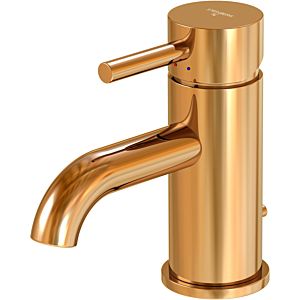 Steinberg Series 100 basin mixer 1001000RG projection 100mm, height 149mm, with waste set 1 1/4&quot;, rose gold